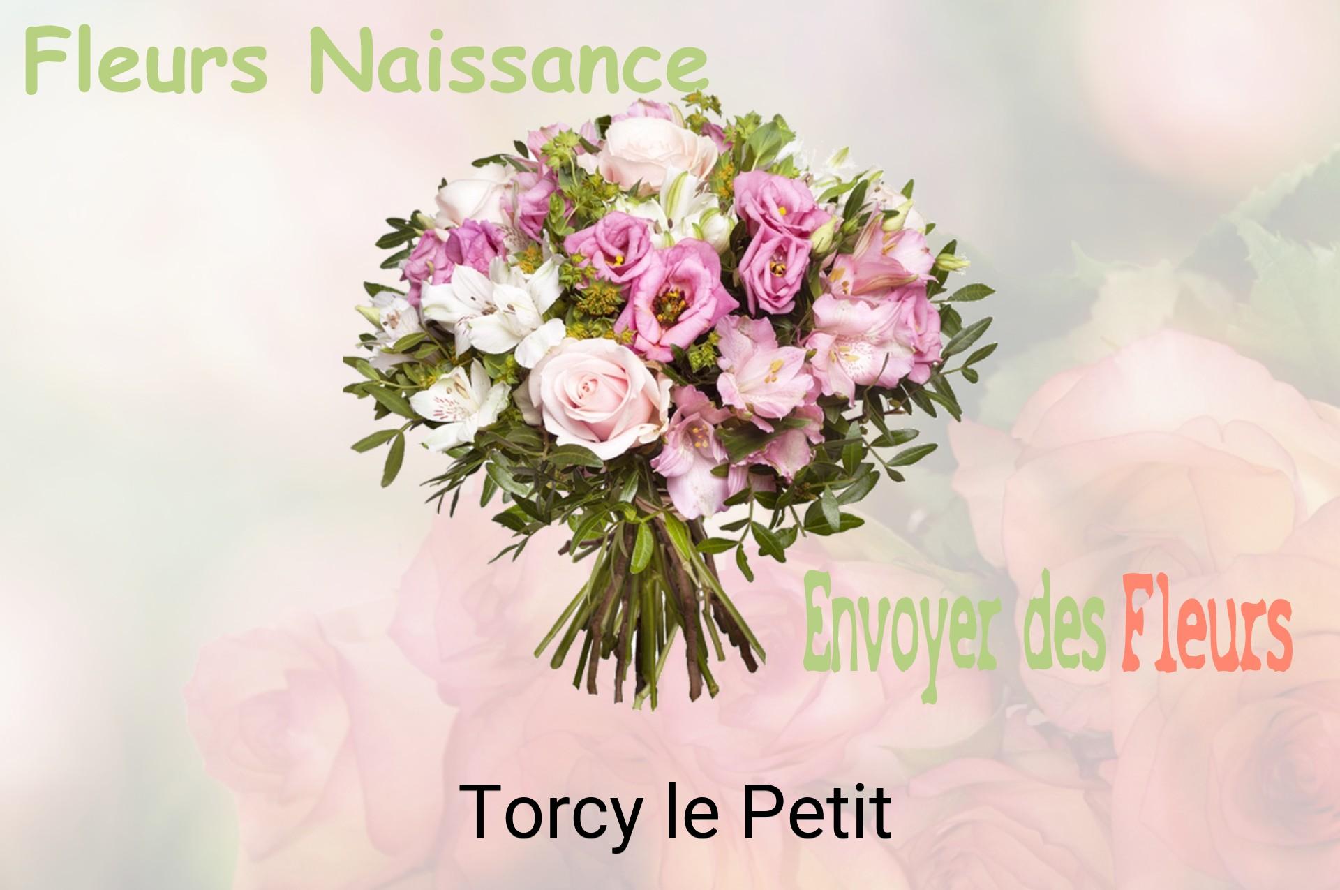 Bouquet de fleurs de naissance livré à Torcy-le-Petit